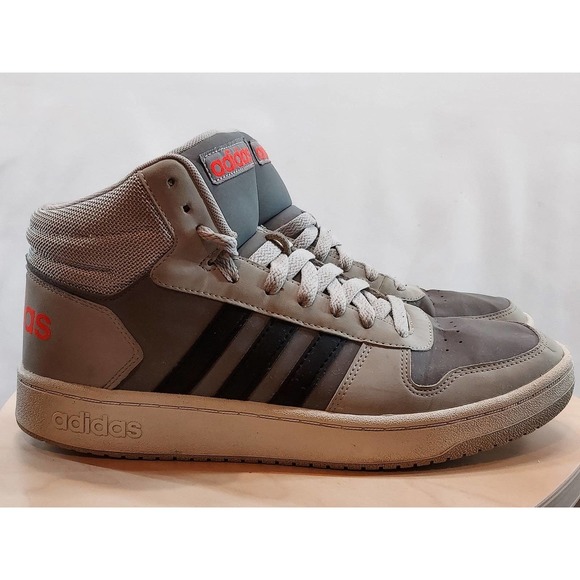 Rare Adidas Originals Men\'s Vs Hoops Black/Grey Size 10 main image 4
